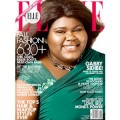 Actress Gabourey Sidibe on the cover of Elle Magazine