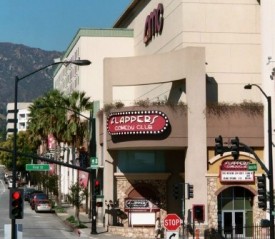 010_16 Photo: FLLewis/Media City G -- Flappers Comedy Club at the corner of Magnolia Boulevard and First Street in Burbank