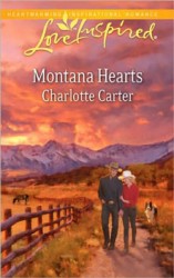 cover of Montana Hearts. The book is by Charlotte Carter