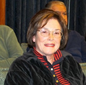 Photo: Janet Strong, North Screenland Drive resident, at a city council meeting in Burbank March 8, 2011