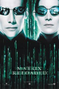 Matrix Reloaded movie poster