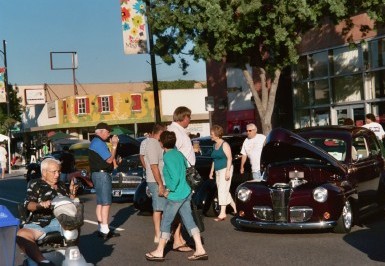 Photo: FLLewis/ Media City G -- Vintage wheels were in the spotlight at Be-Boppin' in the Park on Magnolia Boulevard in Burbank August 2010
