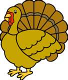 Thanksgiving turkey clipart