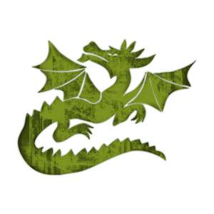 green dragon clip art