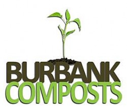 Burbank composts logo from Burbank Recycle Center