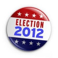 Election 2012 button clip art