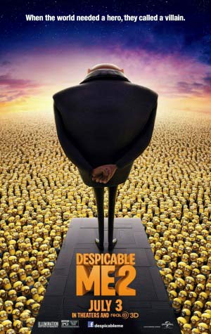 "Despicable Me 2" movie poster