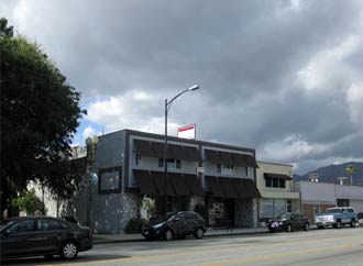Photo: FLLewis/Media City G -- Dark clouds gather over Burbank as spring storm approaches April 1, 2014