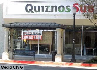 Quizno's to become Pizza Studio in Burbank Photo: FLLewis/Media City G -- Pizza Studio moving into the vacant Quizno's location 3619 West Magnolia Boulevard, Burbank 91505 April 2, 2014