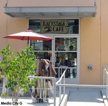 Photo: FLLewis/ Media City G -- Backstage Cafe 2520 West Olive Avenue Burbank July 5, 2014