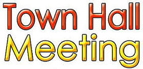 Town hall meeting clip art