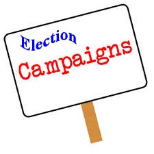 Election campaigns graphic