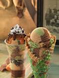 First Class Camouflage ice cream new flavor from Baskins-Robbins