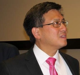 Photo: FLLewis / Media City G -- State Treasurer John Chiang at Woodbury University in Burbank March 12, 2015