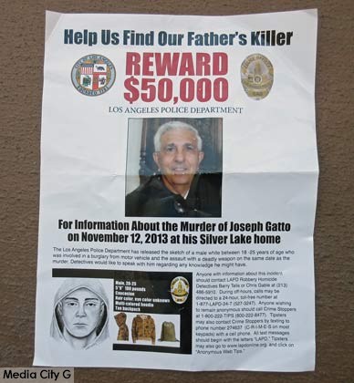 Photo: FLLewis / Media City G -- Joseph Gatto murder case reward flyer 