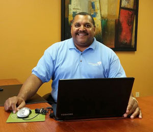 Photo of Chad Marshall, owner of ComForCare in Glendale, courtesy Sanderson & Associates