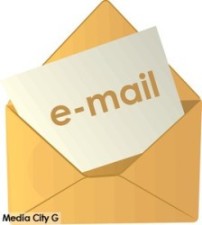 Email clip art tan