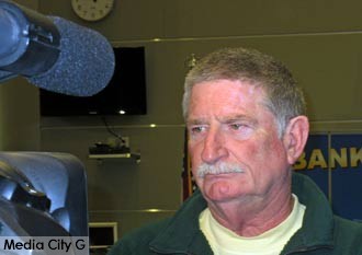 Photo: FLLewis / Media City G -- Former Burbank city council member Gary Bric spoke out about his experience with utility scammers November 5, 2015