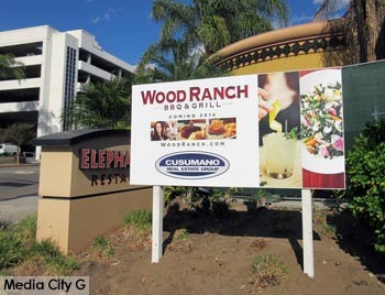 Photo: FLLewis / Media City G -- Wood Ranch BBQ & Grill to open at 101 North 1st Street Burbank November 4, 2015
