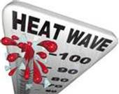 heat wave graphic