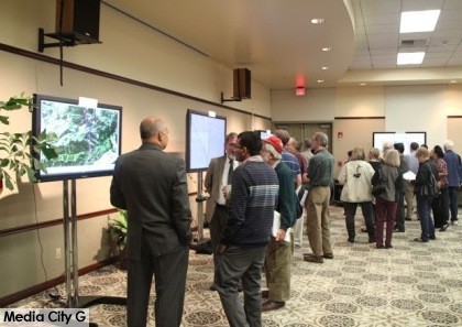 Photo: Greg Reyna / Freelancer / Media City G -- High-speed rail open house at Buena Vista Library in Burbank December 8, 2014