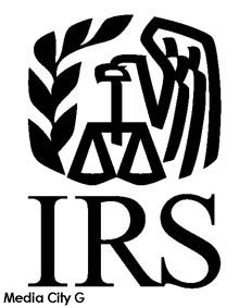 IRS black and white logo