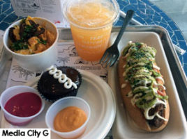 Photo: Gwenna Hunter / Freelancer / Media City G -- An all vegan lunch at by Chloe. in Silver Lake May 31, 2016